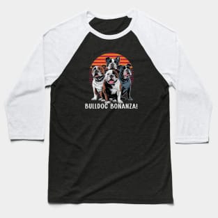 Funny Bulldog Gift for Pet Lovers and Bulldog Owners Baseball T-Shirt